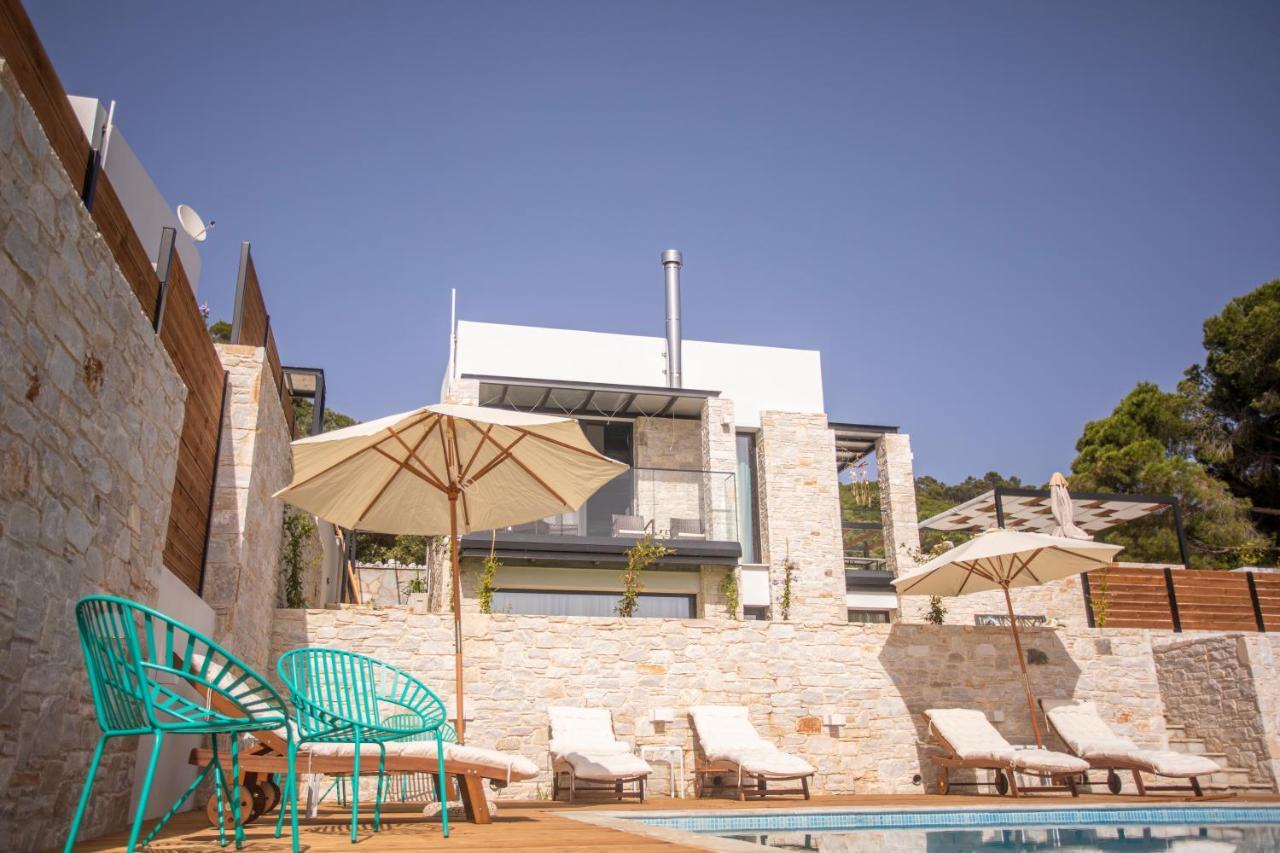 Allure Luxury Villas 3&4 Serenity Retreat Moni Evaggelistrias Exteriör bild