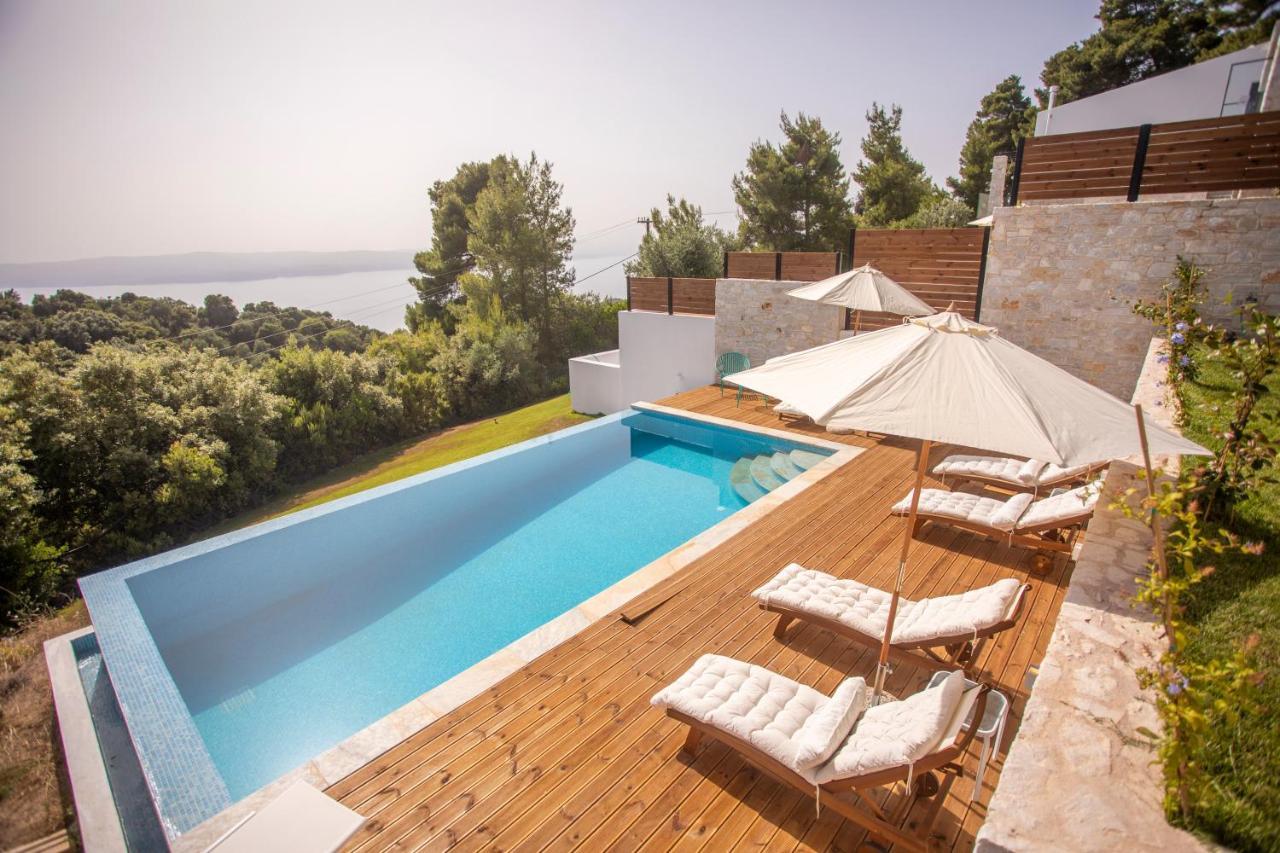Allure Luxury Villas 3&4 Serenity Retreat Moni Evaggelistrias Exteriör bild