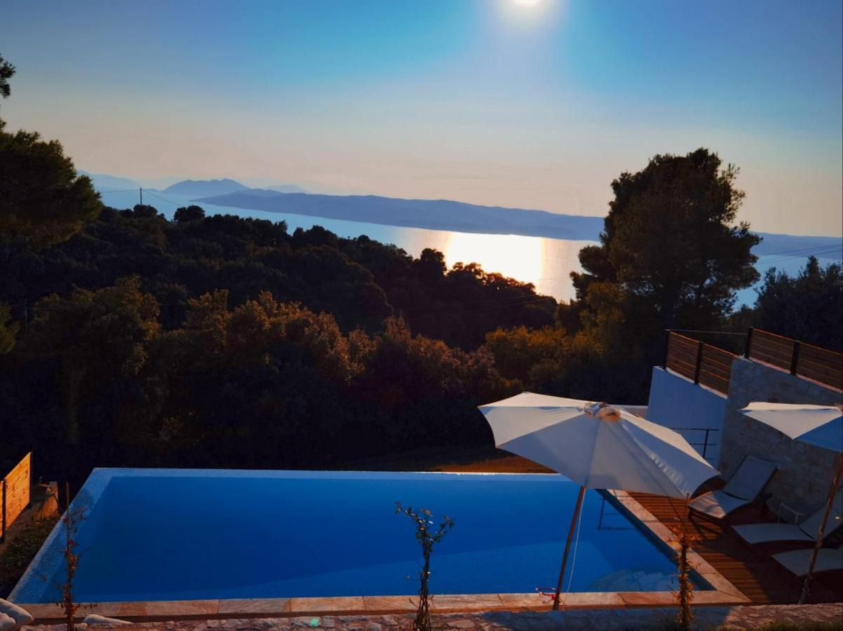 Allure Luxury Villas 3&4 Serenity Retreat Moni Evaggelistrias Exteriör bild