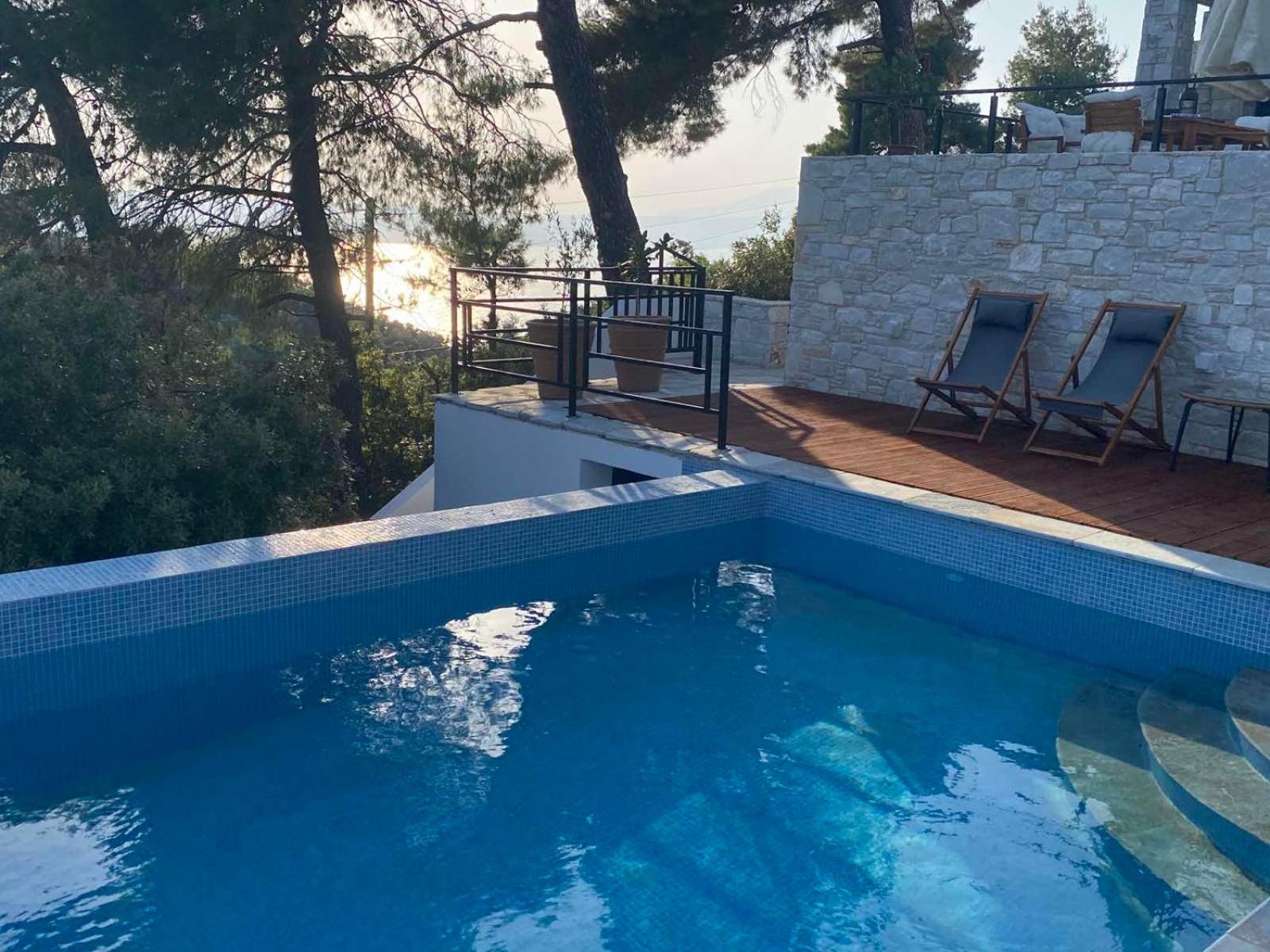 Allure Luxury Villas 3&4 Serenity Retreat Moni Evaggelistrias Exteriör bild