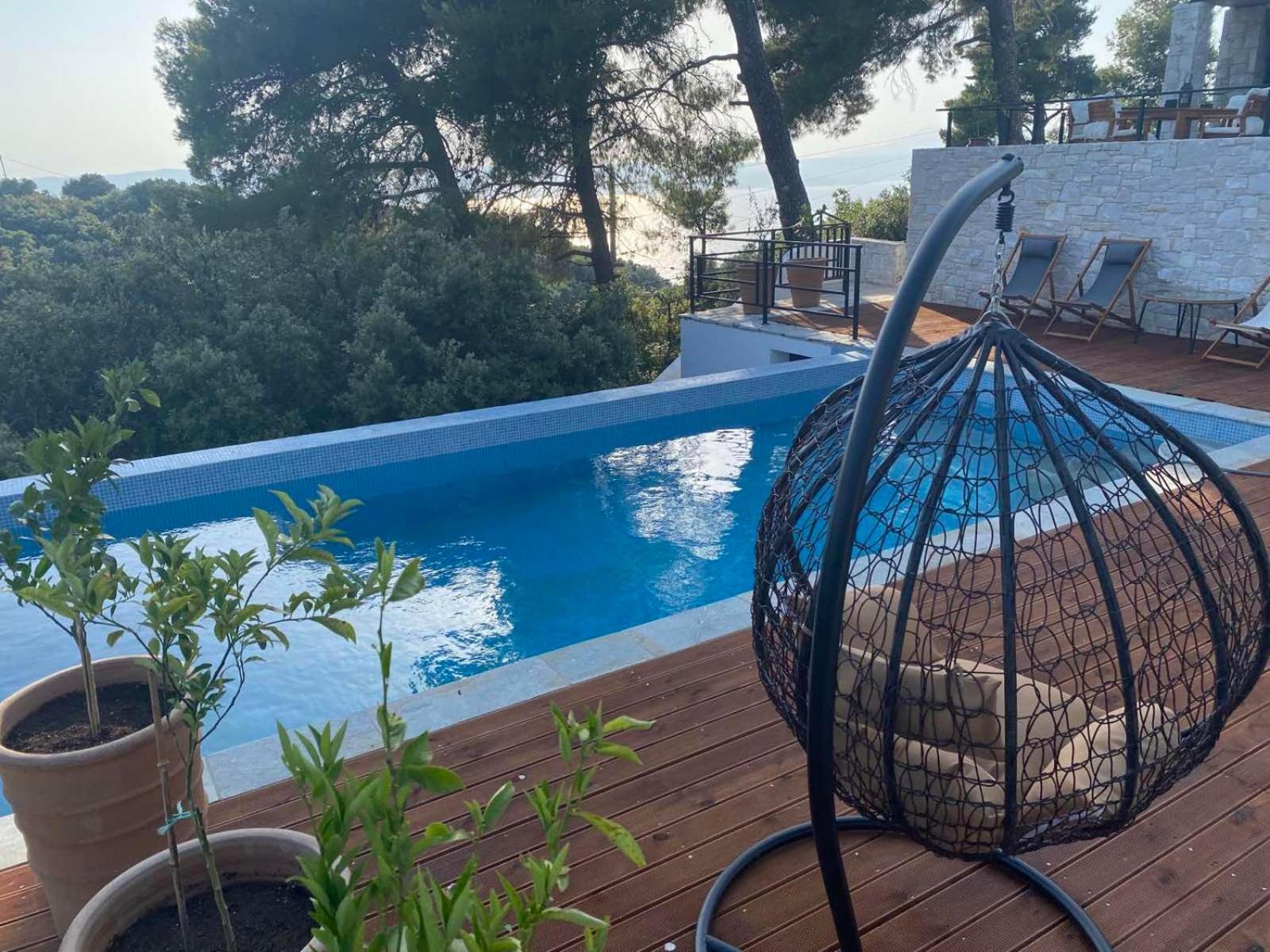 Allure Luxury Villas 3&4 Serenity Retreat Moni Evaggelistrias Exteriör bild