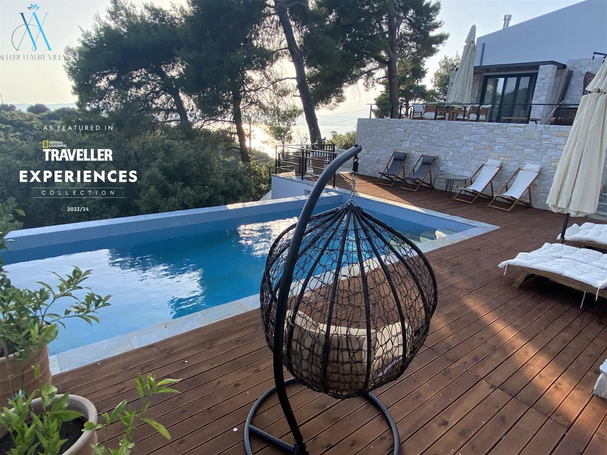 Allure Luxury Villas 3&4 Serenity Retreat Moni Evaggelistrias Exteriör bild