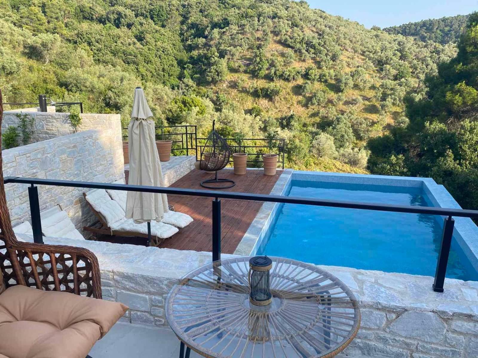 Allure Luxury Villas 3&4 Serenity Retreat Moni Evaggelistrias Exteriör bild