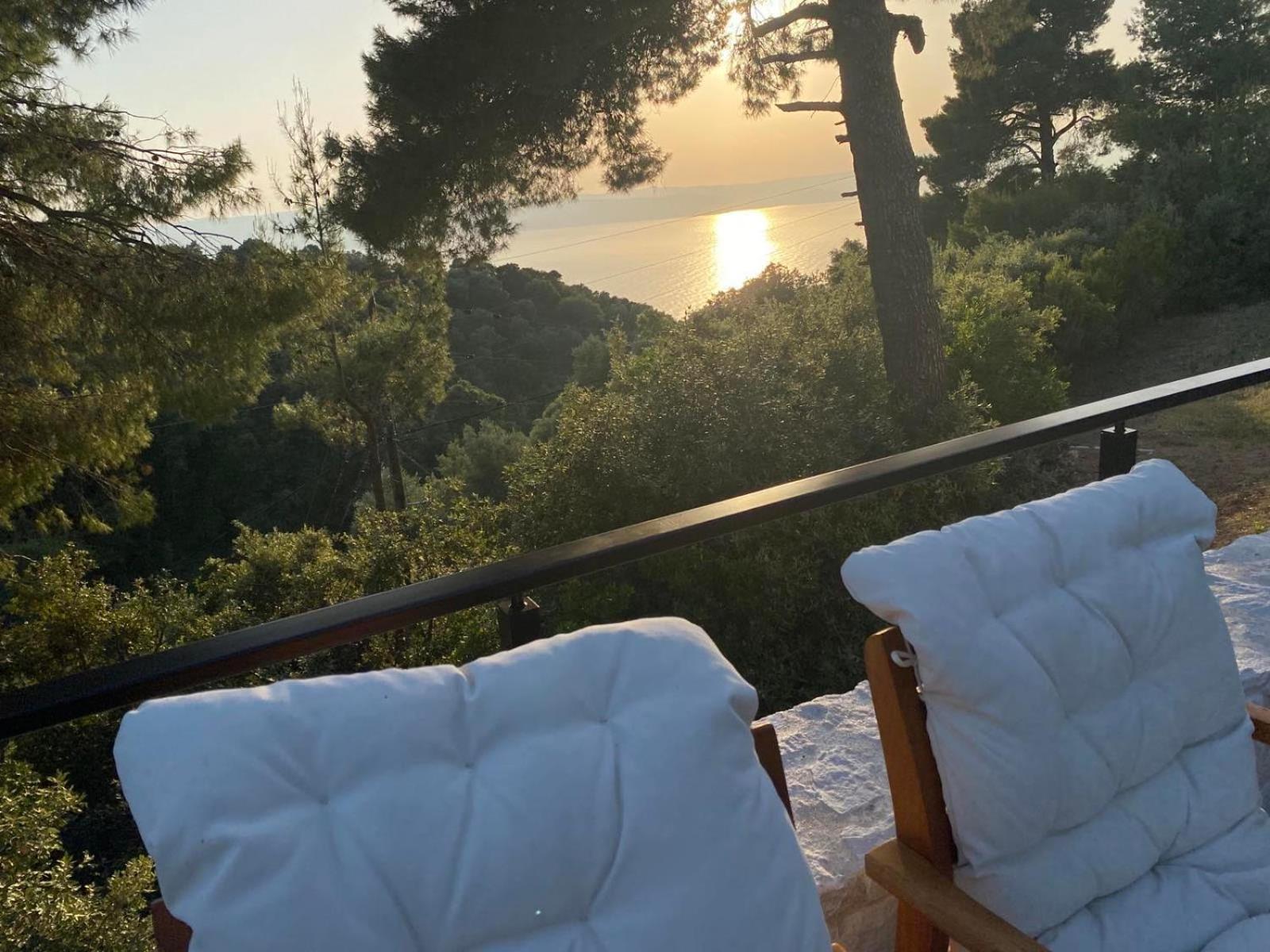 Allure Luxury Villas 3&4 Serenity Retreat Moni Evaggelistrias Exteriör bild