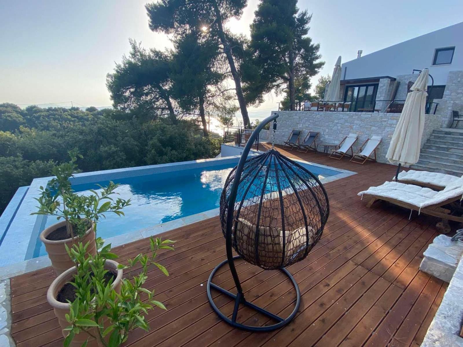 Allure Luxury Villas 3&4 Serenity Retreat Moni Evaggelistrias Exteriör bild