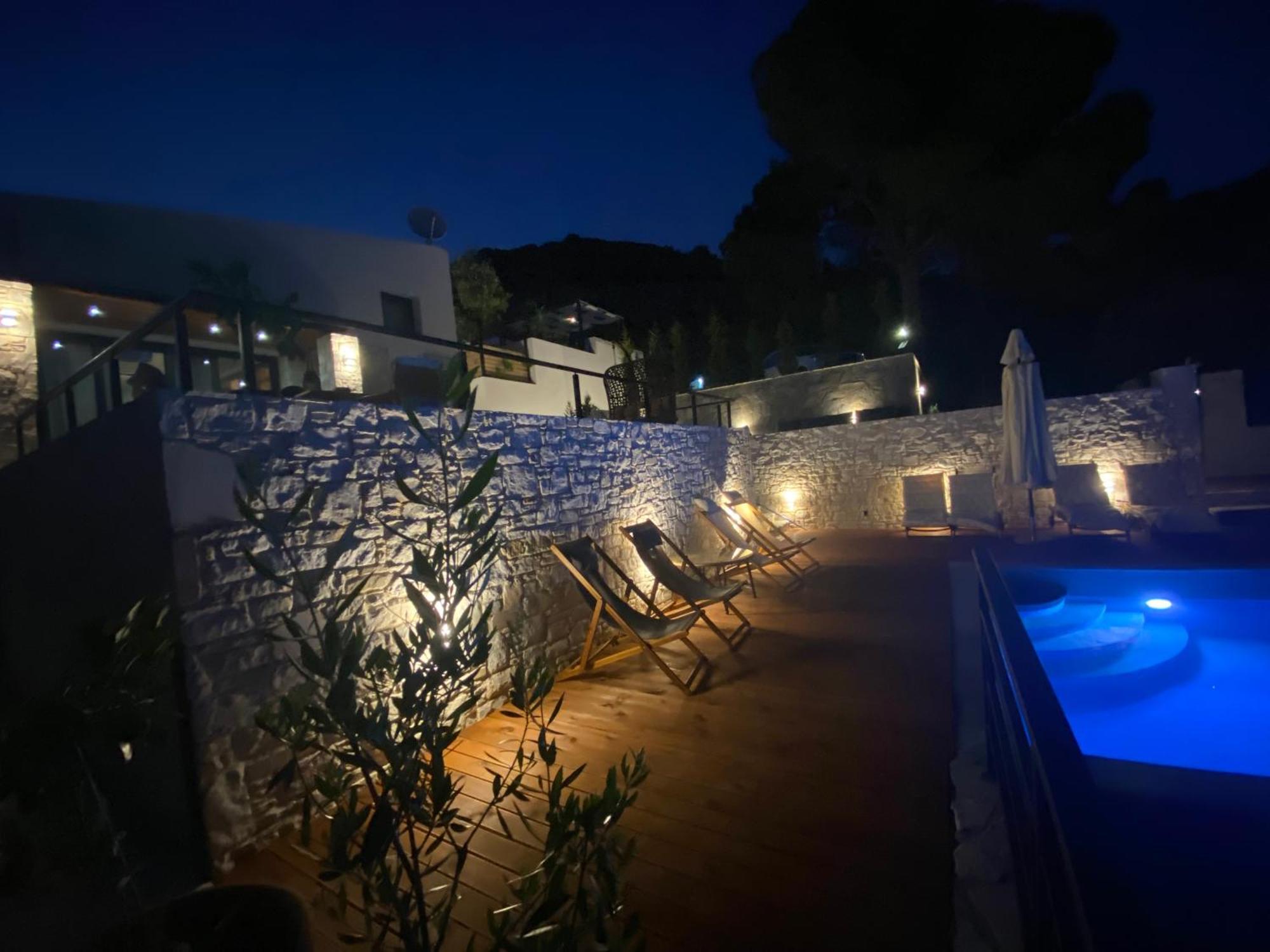 Allure Luxury Villas 3&4 Serenity Retreat Moni Evaggelistrias Exteriör bild