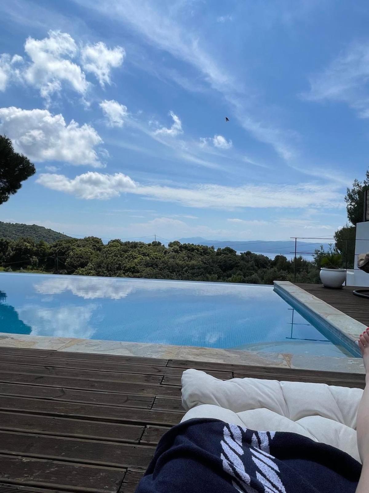 Allure Luxury Villas 3&4 Serenity Retreat Moni Evaggelistrias Exteriör bild
